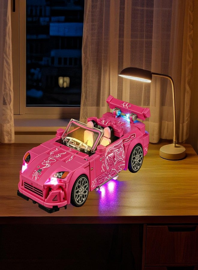 بريكسماكس طقم إضاءة BRIKSMAX لسيارة هوندا S2000 من فيلم 2 Fast 2 Furious (رقم 77241) - إضاءة LED متوافقة مع مجموعة بناء Lego Speed Champions - لا يشمل طقم النموذج - Image 5